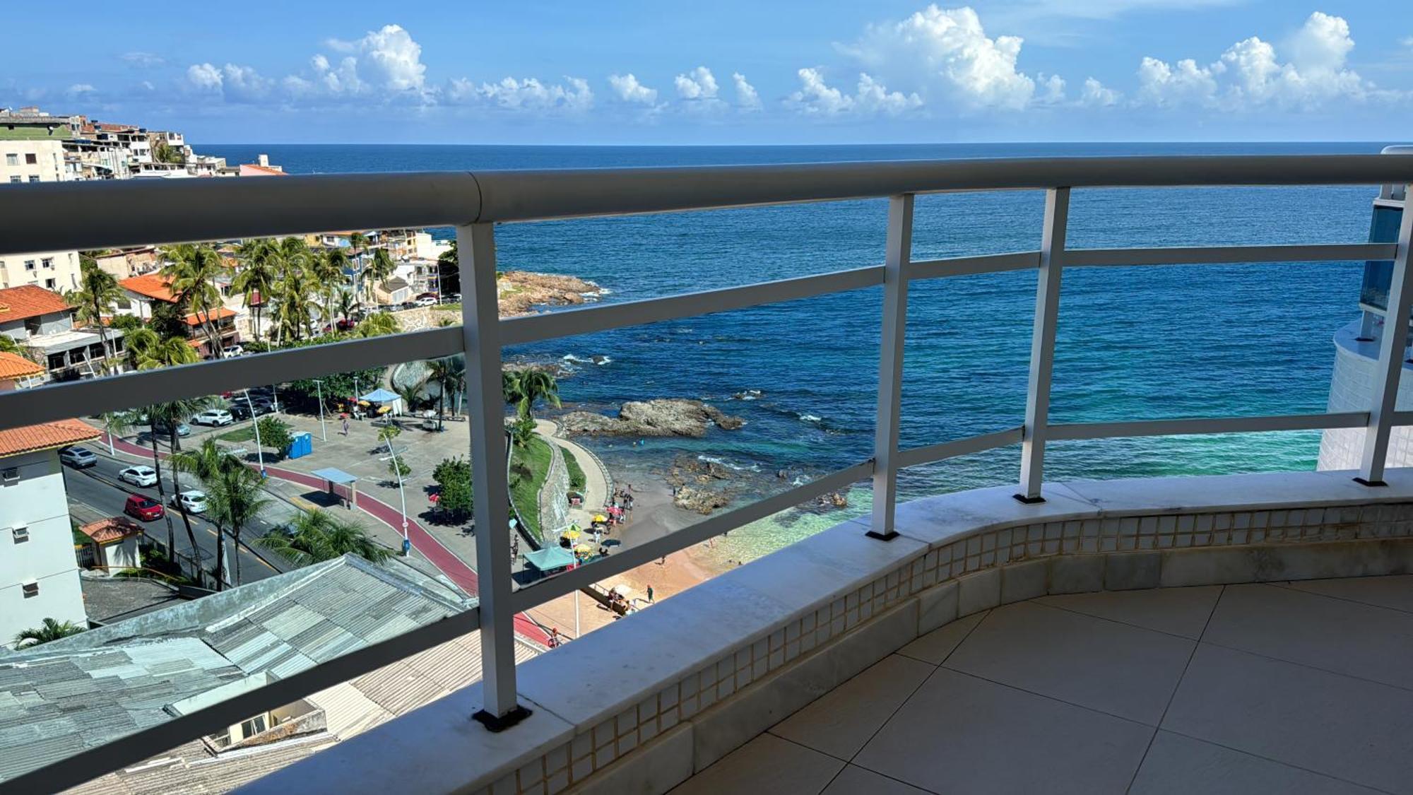 Appartamento Cobertura Duplex Com Vista Mar! Salvador Esterno foto