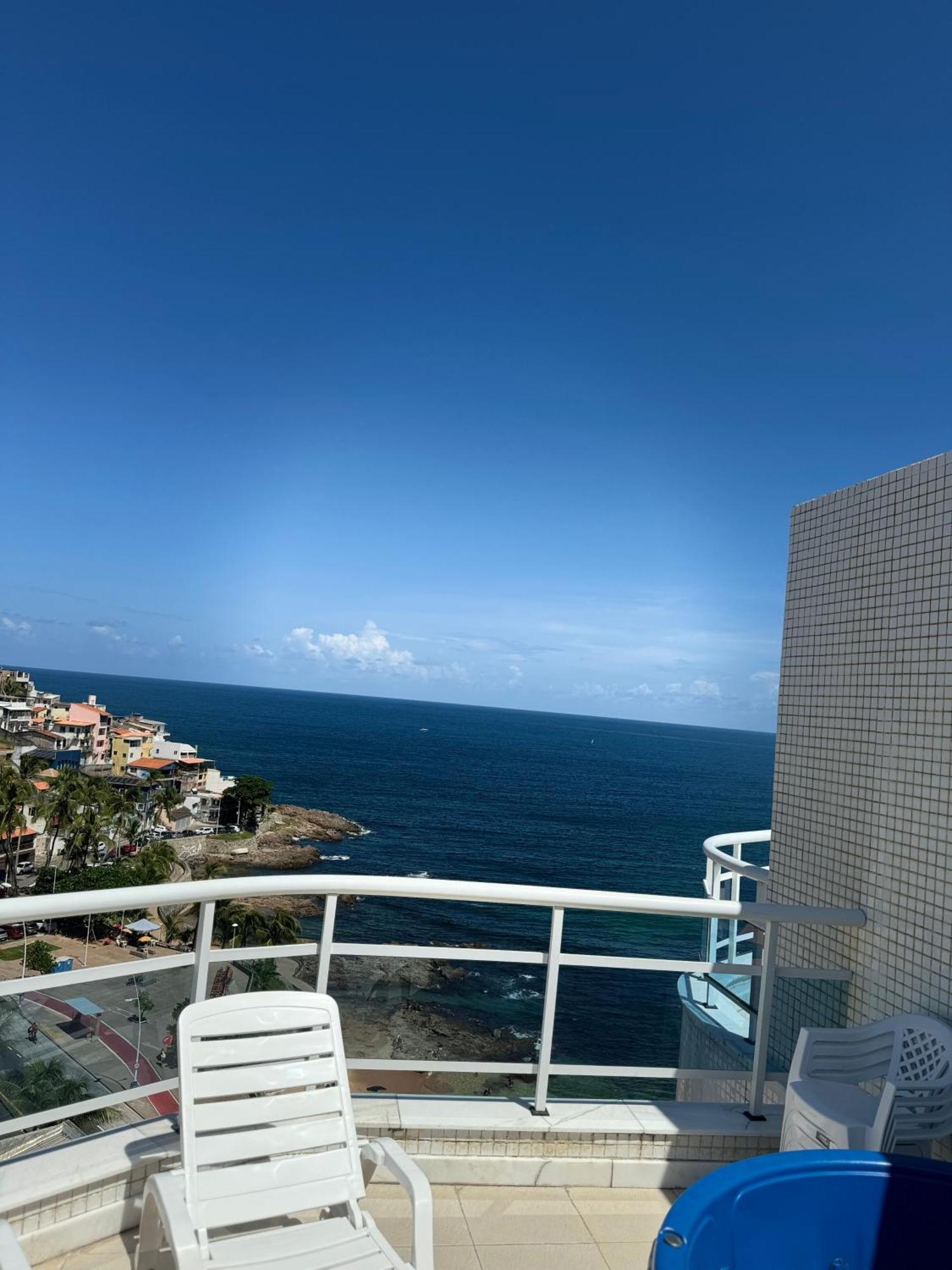 Appartamento Cobertura Duplex Com Vista Mar! Salvador Esterno foto