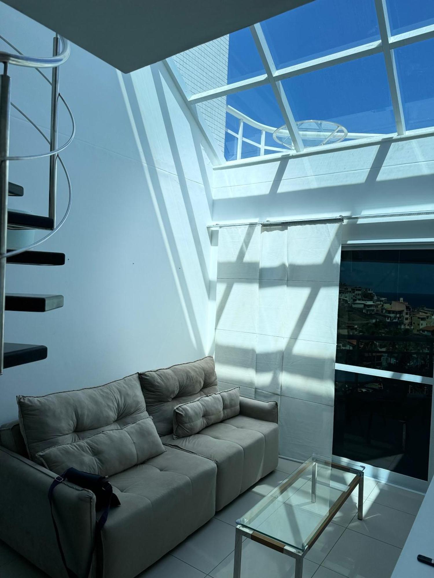 Appartamento Cobertura Duplex Com Vista Mar! Salvador Esterno foto